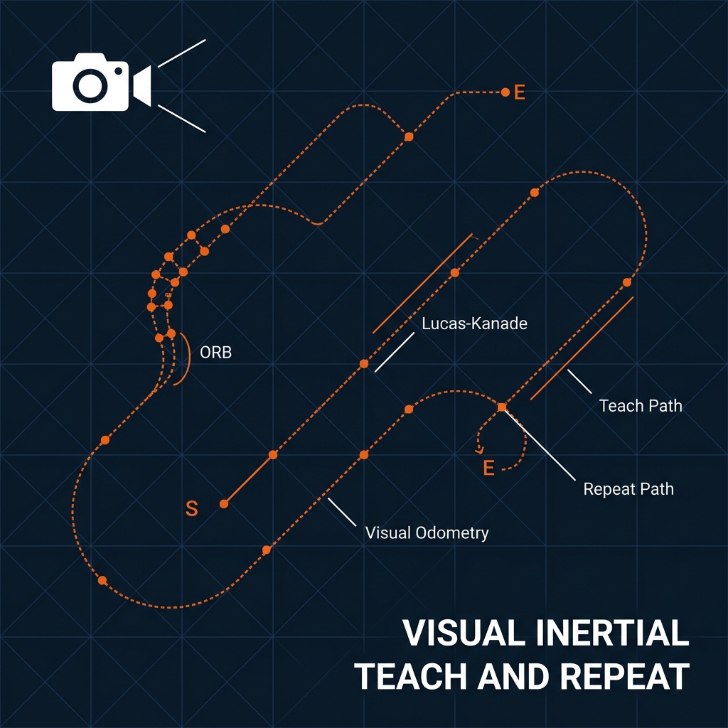Visual Inertial Teach and Repeat